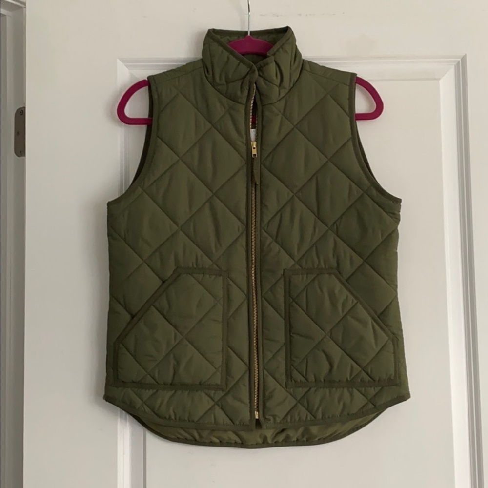 J Crew Factory Quilted Puffer Vest